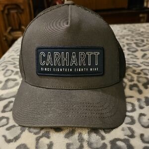 Carhartt Charcoal Trucker Hat